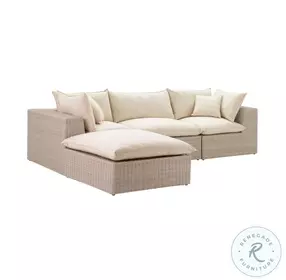 Cali Natural Performance Fabric Modular Outdoor Sectional