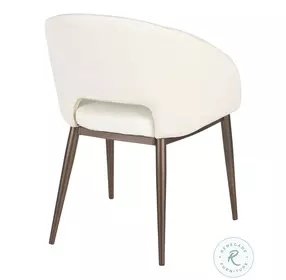 Renee Cream Velvet Chair