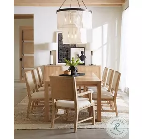 Havenwood Light Brown Rectangular Extendable Dining Table