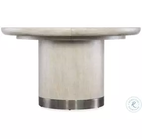 Modern Mood Light Brown Round Extendable Dining Room Set