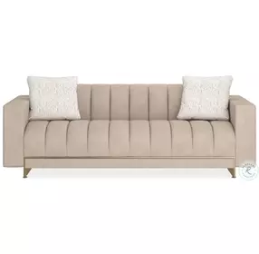 Well Balanced Moonstone Beige Loveseat