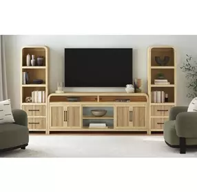 Woodridge Natural 82" TV Stand