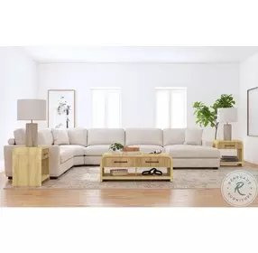 Woodridge Natural End Table