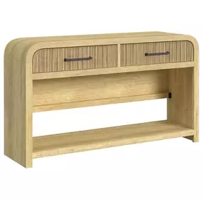 Woodridge Natural Rectangular Sofa Table