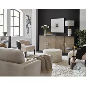 Asher Dark Wood 4 Door TV Stand