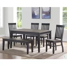 Raven Ebony And Driftwood Bench