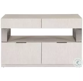 Alesio Weathered Bone File Credenza