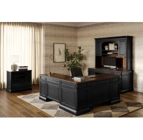Roanoke Black File Cabinet