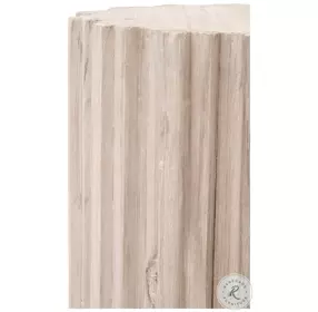 Roma White Wash Pine End Table