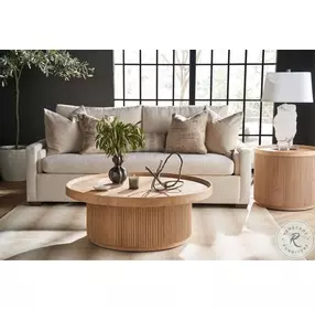 Aster Natural Oak Side Table