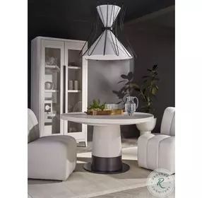 Zella White Oak Display Cabinet