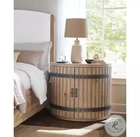 Vineyard Row Sonoma Demilune 2 Door Nightstand