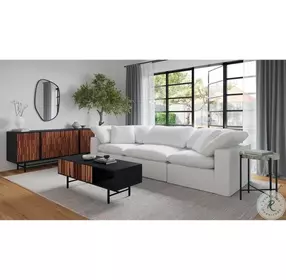 Jackson Natural And Black Matt Sideboard