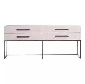 Abode River Rock and Gray Rectangular Console Table