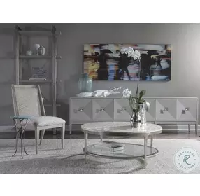 Signature Designs Arizona Turquoise And Pewter Isidora Turquoise Spot Table