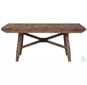 Riverdale Driftwood 96" Extendable Dining Room Set