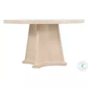 Westwood Polished Limestone Round Dining Room Set