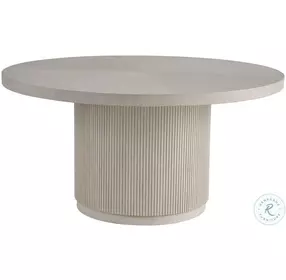 Serafina White Oak Round Dining Room Set