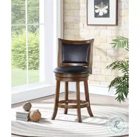 Bristol Black 24" Counter Height Stool