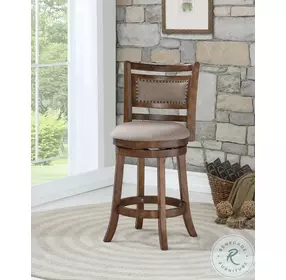 Aberdeen Dark Brown 24" Counter Height Stool