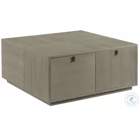 Creston Natural Gray Palmer Square Occasional Table Set