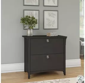 Salinas Vintage Black Lateral File Cabinet