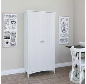 Salinas Pure White Door Kitchen Pantry Cabinet