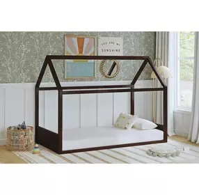 Santino Espresso Twin Montessori Bed