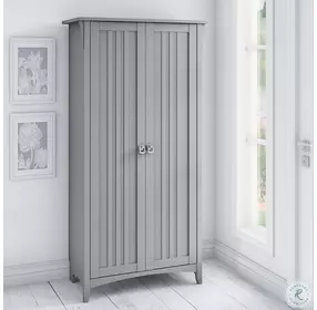 Salinas Cape Cod Gray Tall Storage Cabinet