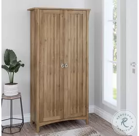 Salinas Reclaimed Pine Door Tall Storage Cabinet