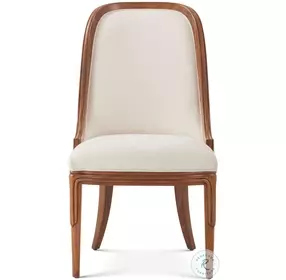 Dorchester Marshmallow Performance Fabric Side Chair