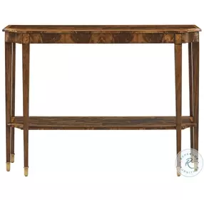 Sloane Edwardian Brown 48" Rectangular Console Table
