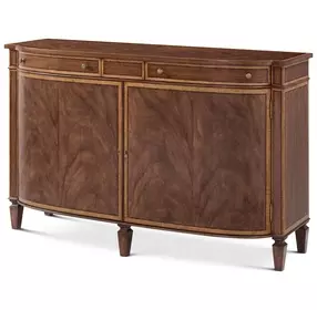 Stephen Church Cotswold Saddle and Stratford Tobacco 2 Door Darrow Sideboard