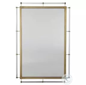 Diana Aged Pine Mirror