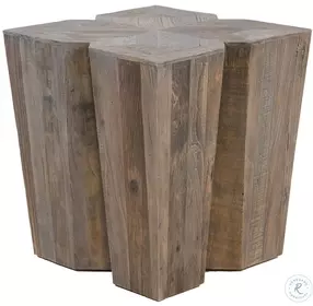 Arthur Vintage Gray Elm Side Table