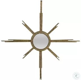 Capri Antique Gold Mirror