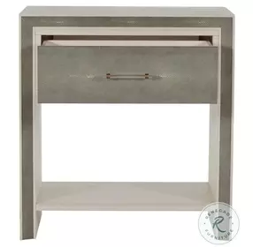 Alford White Cerused Oak Nightstand