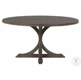 Adams Vintage Gray Round Dining Table