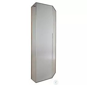 Lacy Brushed Champagne Mirror