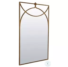 Swan Textured Champagne Mirror