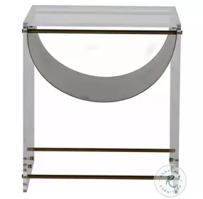Skylar Mountain Brass Side Table