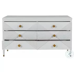 Julia Cerused White Chest