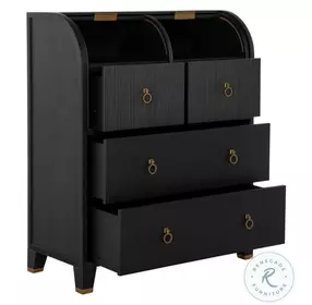 Maison Brushed Black Chest