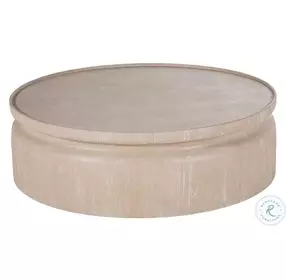 Marta Cerused Light Natural Coffee Table