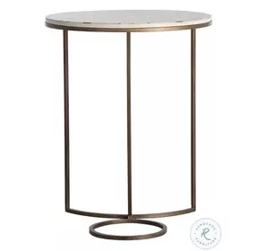 Emma Bone Ivory And Muted Bronze C Table