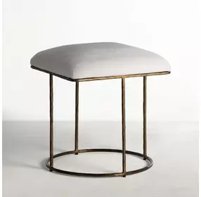 Lucas Natural Ivory Stool