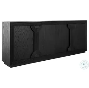 Areo Brushed Black Sideboard