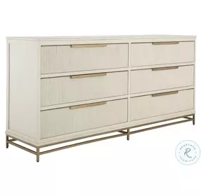 Riggs Distressed Antique White Dresser