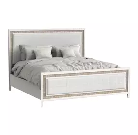 Grand Bermuda Whitewash Panel Bedroom Set