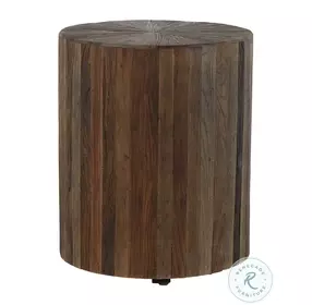 Cyrano Dark Elm Side Table